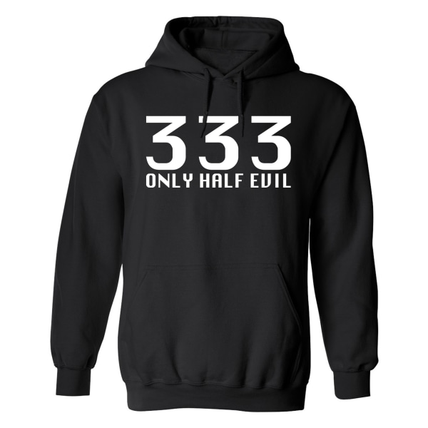 Only Half Evil - Hettegenser / Genser - DAME Svart - 4XL