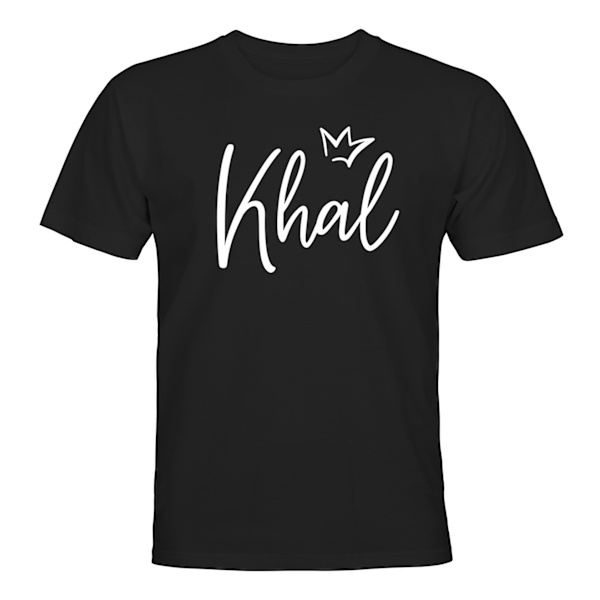 Game Of Thrones Khal - T-SHIRT - UNISEX Svart - L