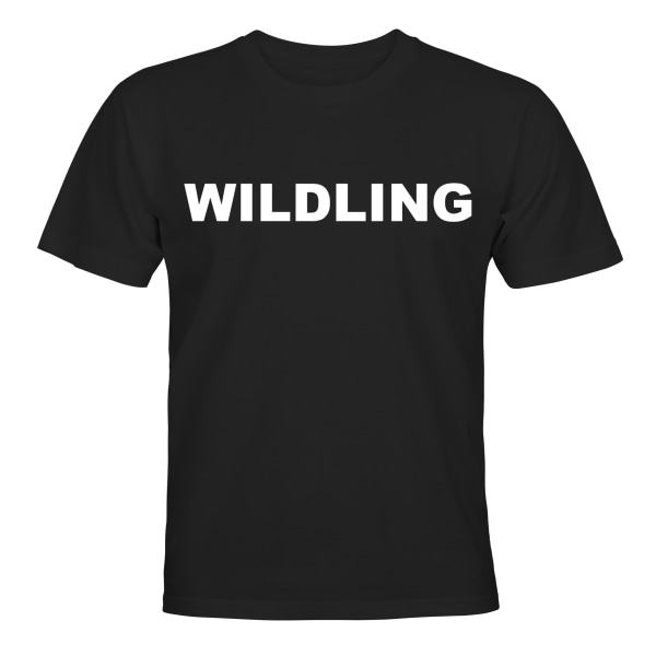 Wildling Game Of Thrones - T-SHIRT - BØRN sort Svart - 118 / 128