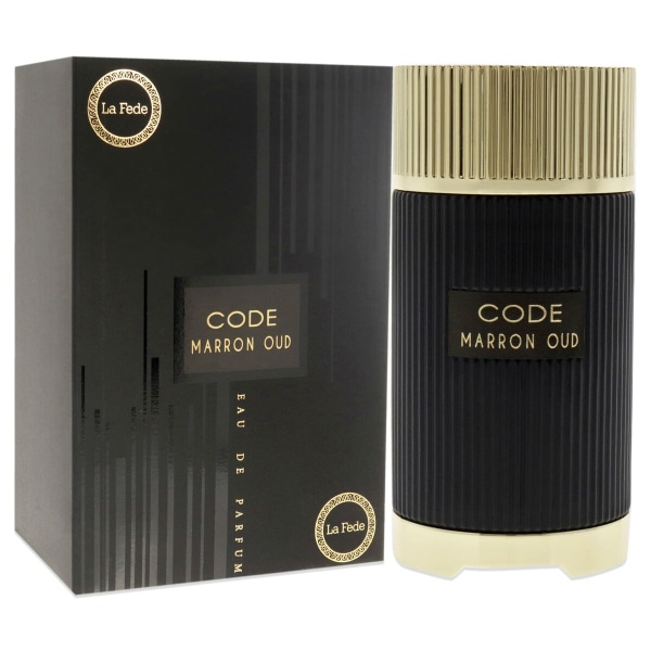 Parfume Unisex La Fede EDP Kode Maroon Oud 100 ml