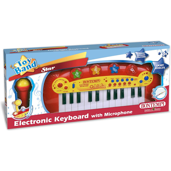 BONTEMPI ELECTRONIC KEYBOARD WITH MICROPHONE
