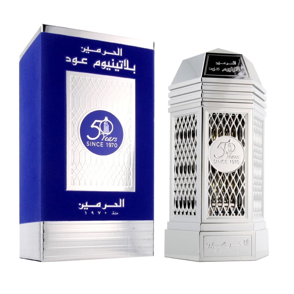 Parfym Unisex Al Haramain 50 Years Platinum Oud 100 ml