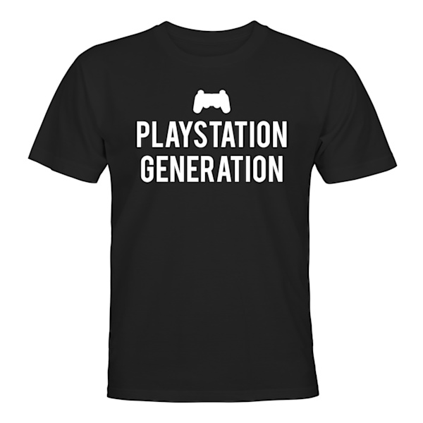 Playstation Generation - T-SHIRT - UNISEX Svart - XL