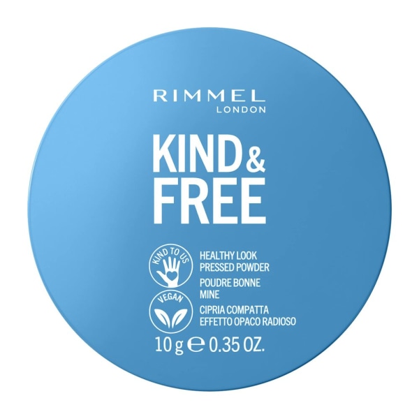 Kompaktpulver Rimmel London Kind & Free 20-light Matt ytbehandling (10 g)