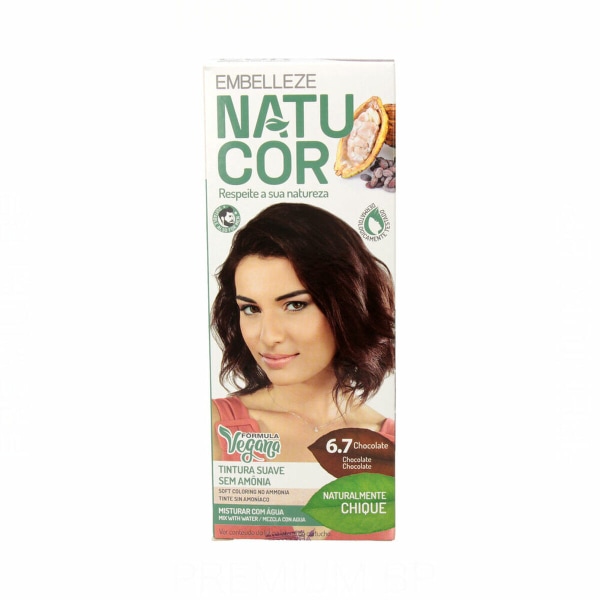 Permanent hårfäg Novex Naturcor Nº 6.7 (33 g)