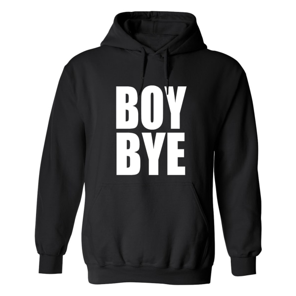 Boy Bye - Hættetrøje / Sweater - UNISEX Svart - 4XL