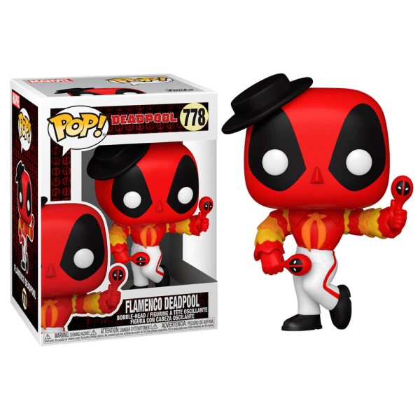 POP figure Marvel Deadpool 30th Flamenco Deadpool