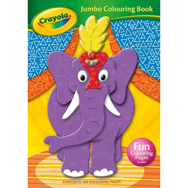 CRAYOLA JUMBO COLOURING BOOK