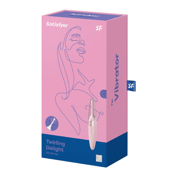 Kaareva klitorisvibraattori Curve Satisfyer Pink