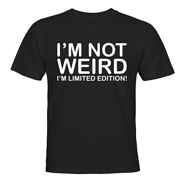 Im Not Weird - T-PAITA - LAPSET musta Svart - 118 / 128