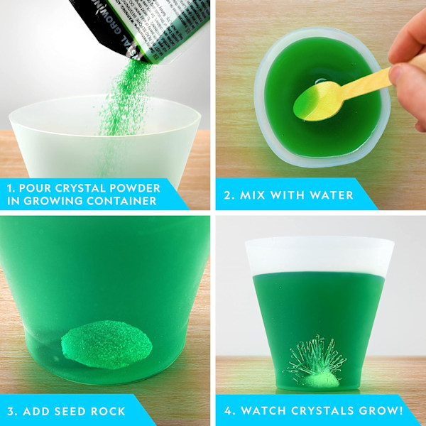 NATIONAL GEOGRAPHIC LIGHT UP CRYSTAL GROWING LAB