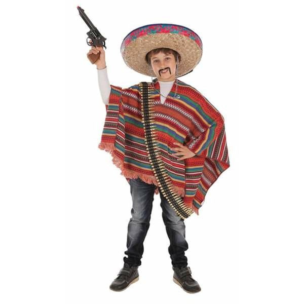 Meksikansk kostyme for barn (2 stk) 7-9 år