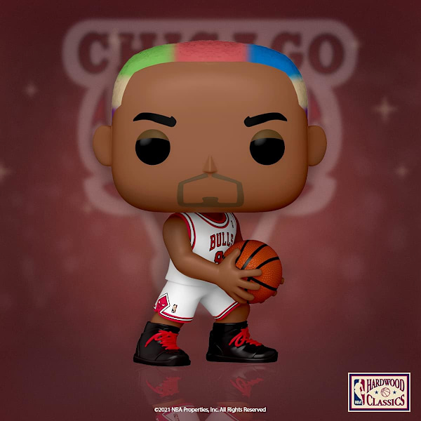 POP-hahmo NBA-legendat Dennis Rodman Bulls Home