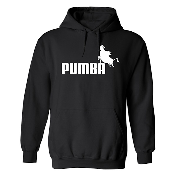 Pumba - Hoodie / Tröja - HERR Svart - 4XL