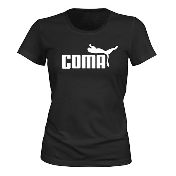 Coma - T-SHIRT - DAME sort S