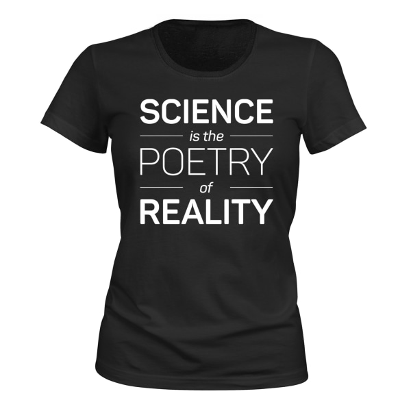 Poetry Of Reality - T-SHIRT - DAM svart S