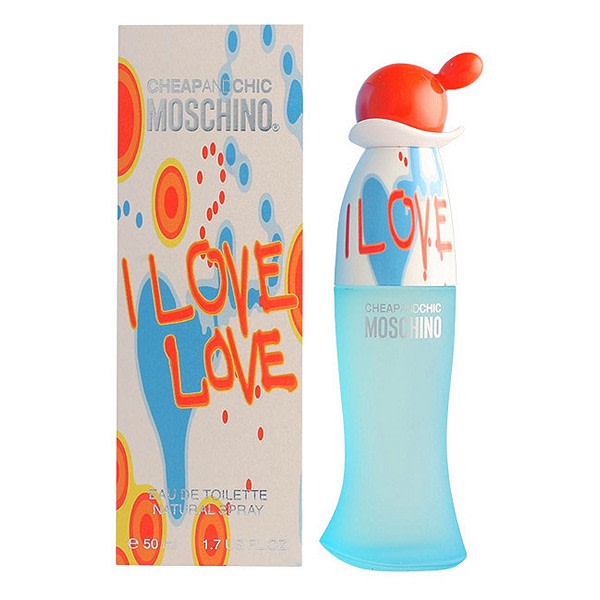 Naiset parfyymit halpa ja tyylikäs I Love Love Moschino EDT 50 ml