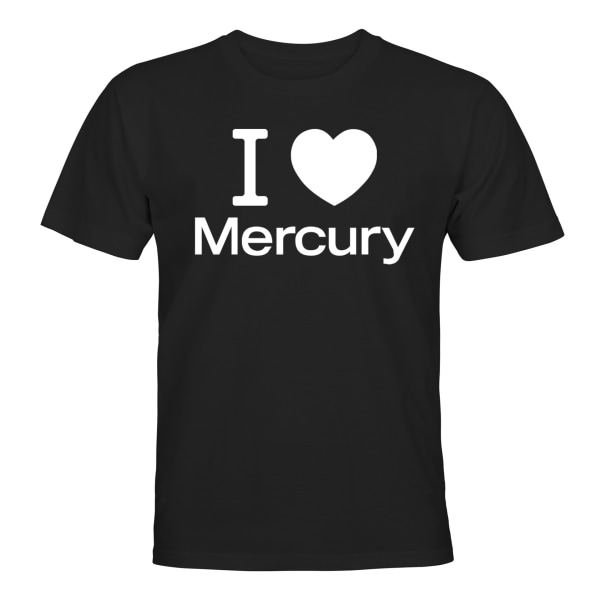 Mercury - T-SHIRT - MÆND Svart - 4XL