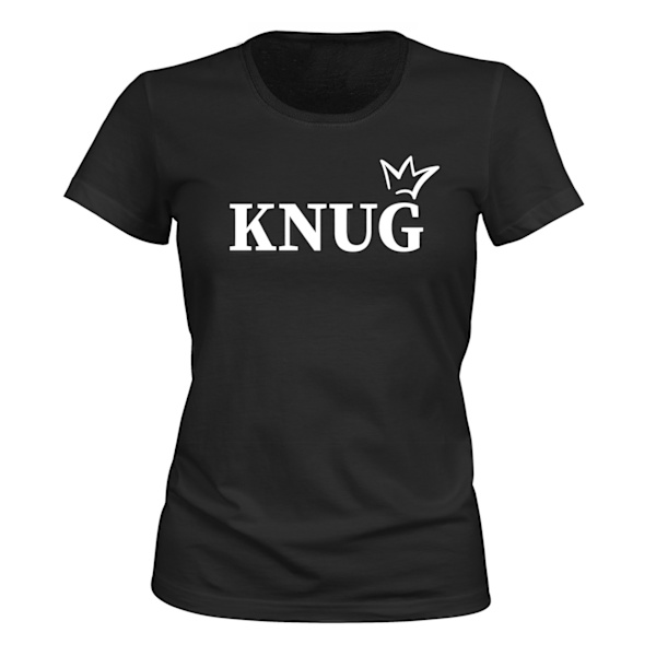 Knug - T-SHIRT - DAME sort XS