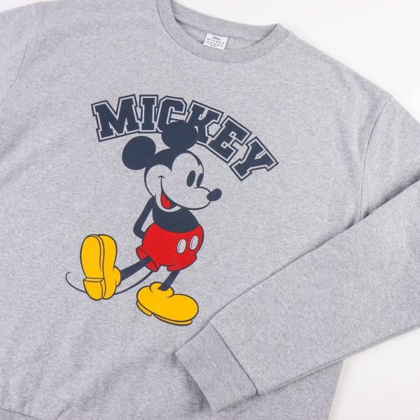 Hupputon huppari Unisex Mickey Mouse Grey XL