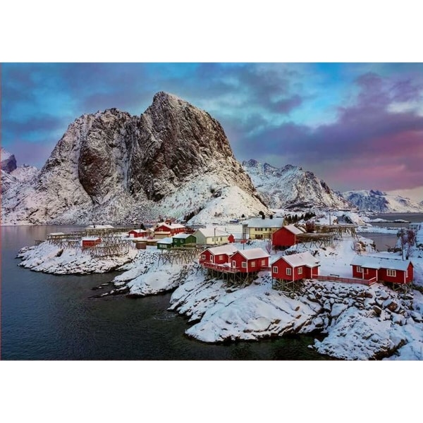 Puslespil Educa Lofoten Islands - Norge 1500 brikker 85 x 60 cm