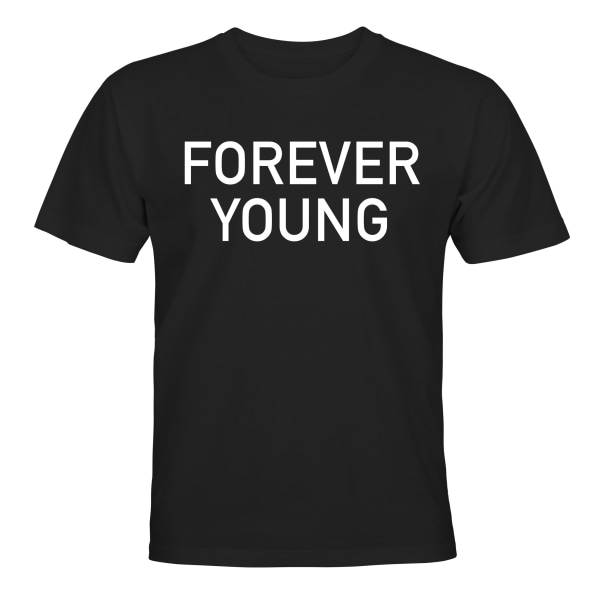 Forever Young - T-SHIRT - BARN svart Svart - 86 / 94