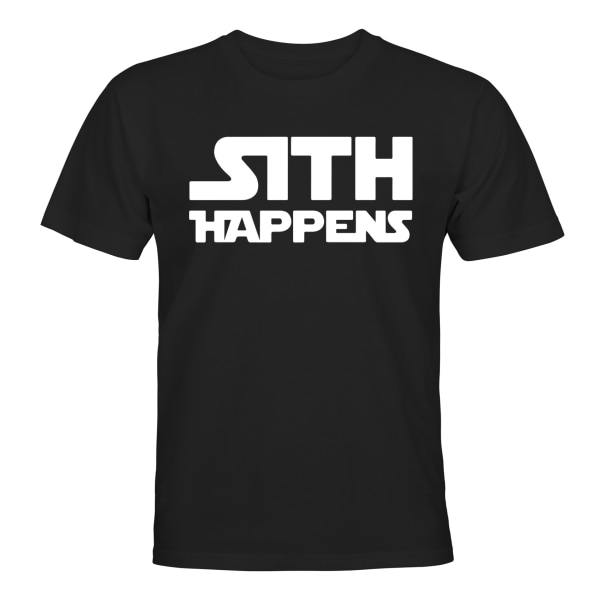 Sith Happens - T-PAITA - UNISEX Svart - S