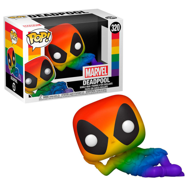 POP figure Pride Deadpool Rainbow