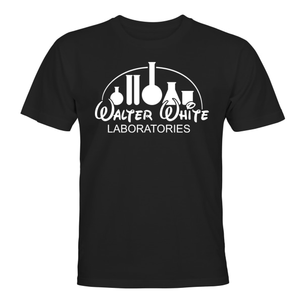 Walter White Laboratories - T-PAITA - MIESTEN Svart - L