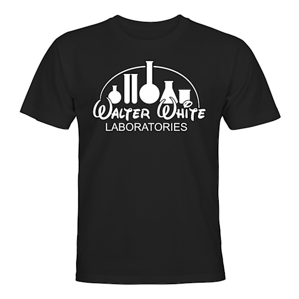 Walter White Laboratories - T-SHIRT - UNISEX Svart - 5XL