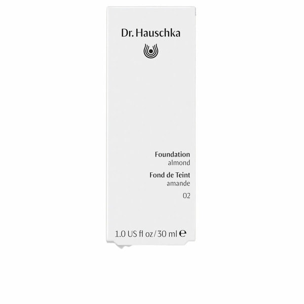 Flytande makeupbas Dr. Hauschka Foundation Nº 02 Almond 30 ml