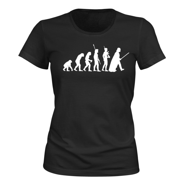 Evolution Of Darth Vader - T-SHIRT - DAM svart XL