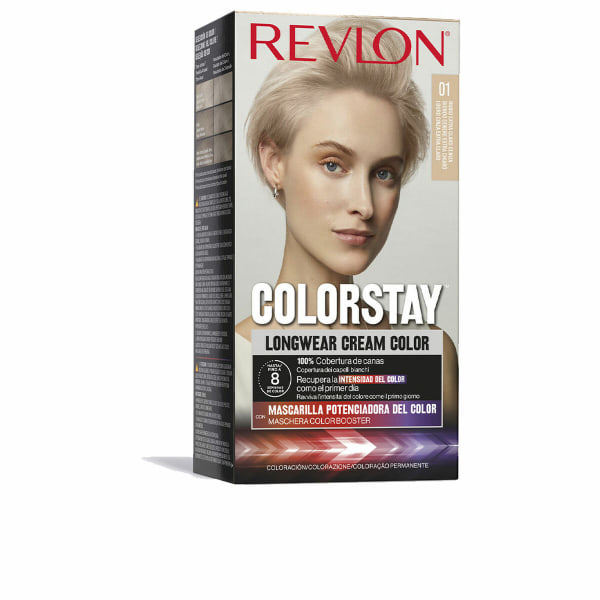 Permanent färg Revlon Colorstay Nº 001 Aska