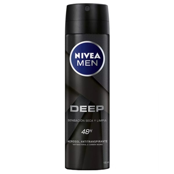 Deodoranttisuihke Men Deep Black Carbon Nivea (150 ml)