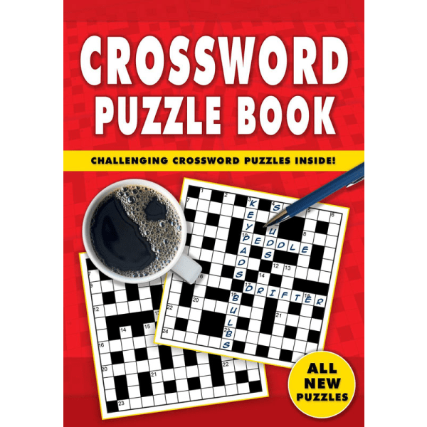 Crossword Puzzle Books Röd