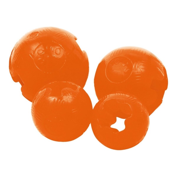 Hundeleke Gloria TPR Orange (8 cm)