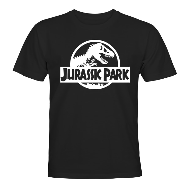 Jurassic Park - T-SHIRT - UNISEX Svart - XL