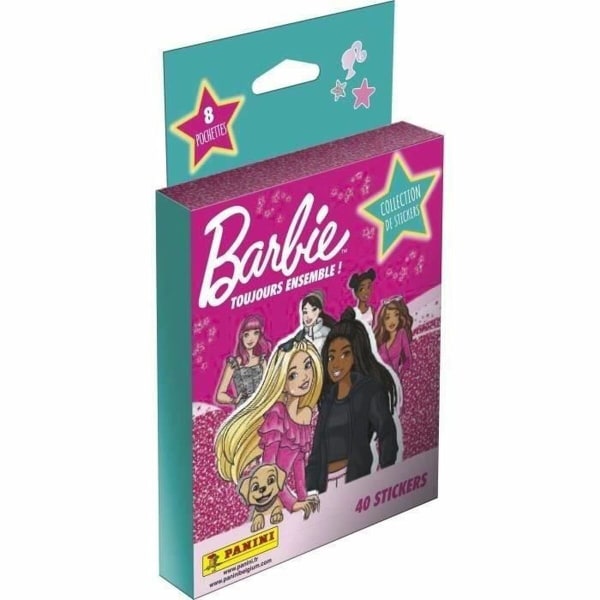 Klistremerkepakke Barbie Toujours Ensemble! Panini 8 konvolutter