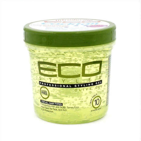 Medium fixeringsgel Eco Style Olivolja (473 ml)