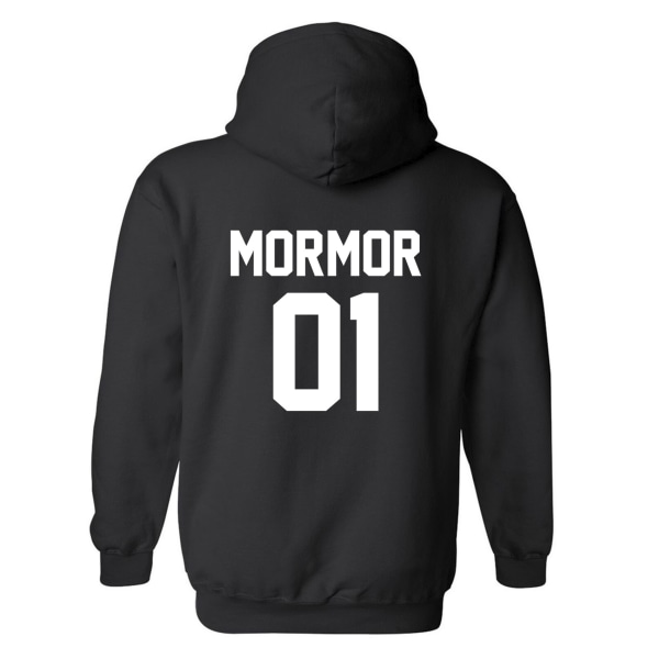 Mormor 01 - Hættetrøje / Sweater - DAME Svart - 4XL