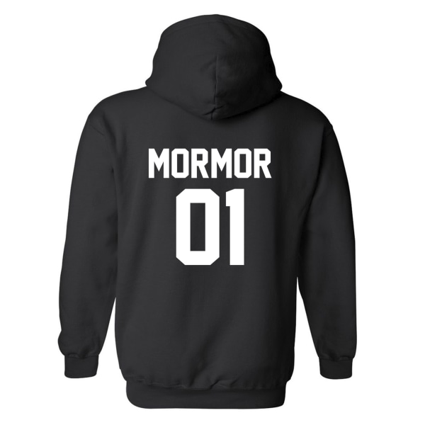 Mormor 01 - Hoodie / Tröja - DAM Svart - L