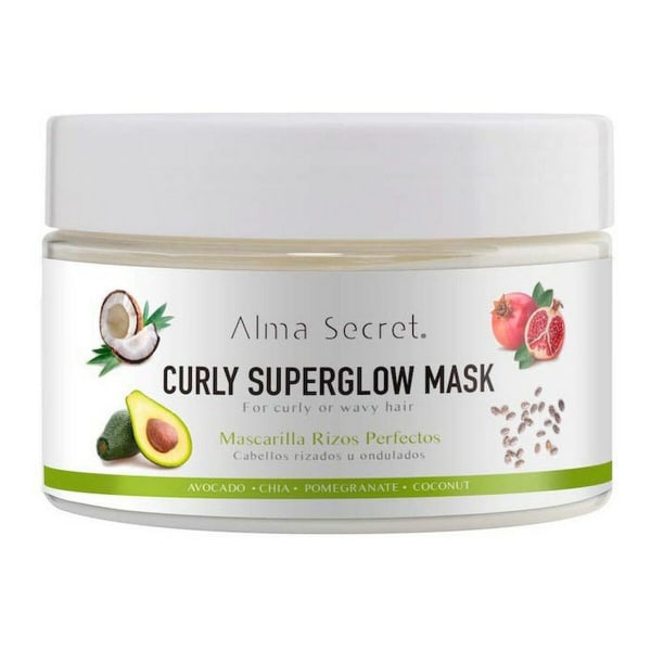 Hårinpackning Alma Secret Curly Superglow 250 ml