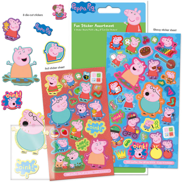 PEPPA PIG PACK STICKERS