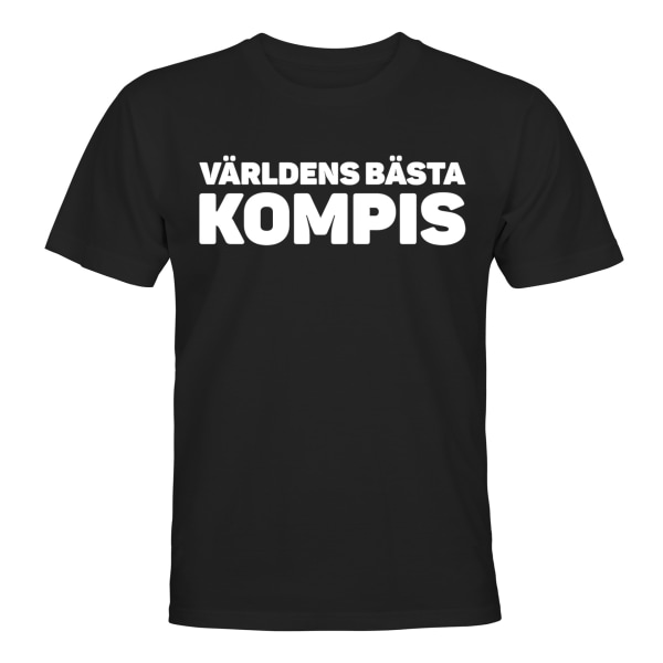 Verdens bedste ven - T-SHIRT - MÆND Svart - 3XL