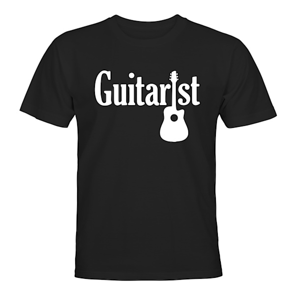 Guitarist - T-SHIRT - HERR Svart - XL