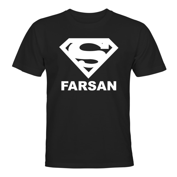 Farsan - T-SHIRT - UNISEX Svart - 4XL