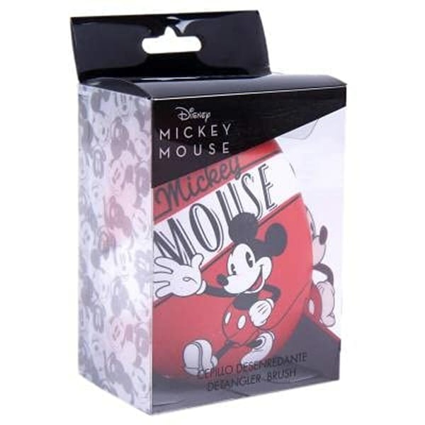 Utredningsborste Disney   Röd Mickey Mouse 7 x 9 x 4 cm