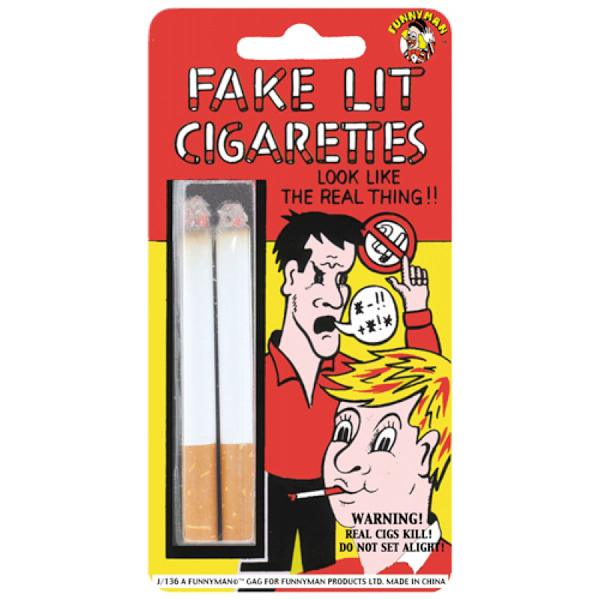 FAKE TÆNDTE CIGARETTER