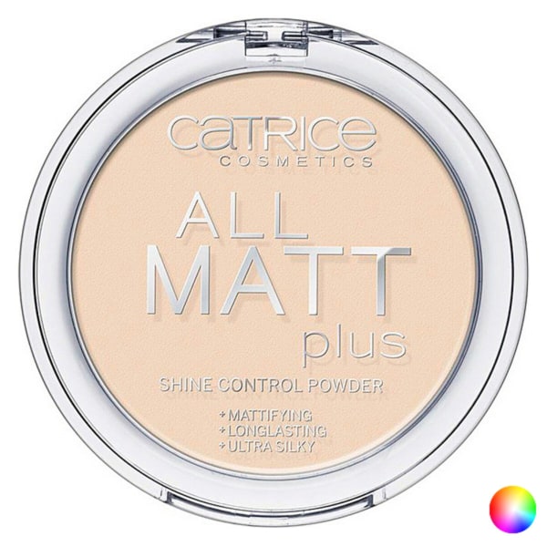 Kompakt pulver All Matt Plus Catrice (10 g) 010-transparent 10 gr