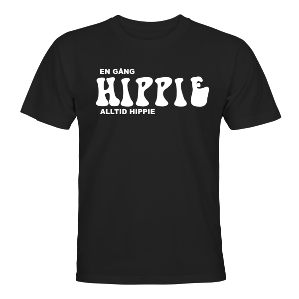 Alltid Hippie - T-SHIRT - UNISEX Svart - 2XL